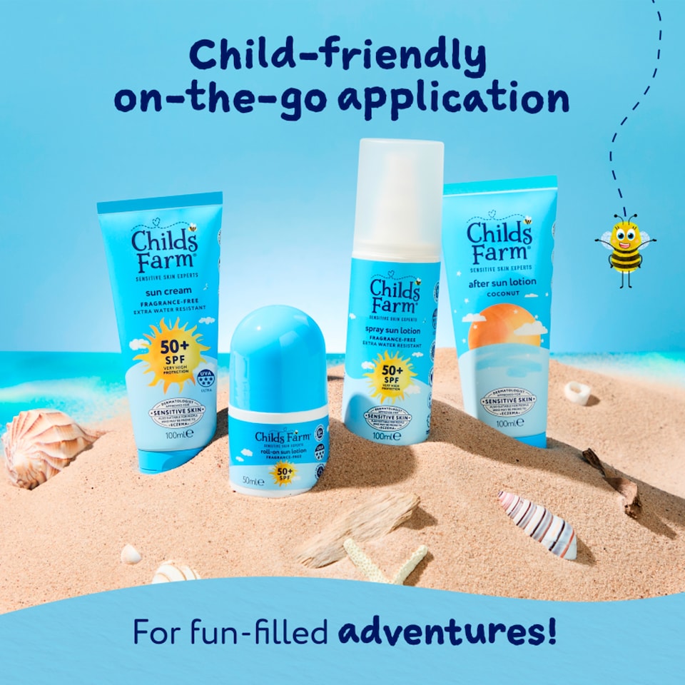 image 1 of Childs Farm SPF50 Sun Cream Fragrance Free 100ml