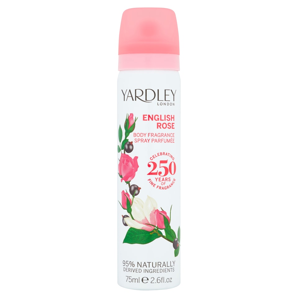 Yardley English Rose Body Spray 75Ml