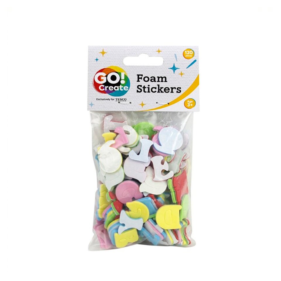 Go Create Foam Alphabet / Numbers Stickers