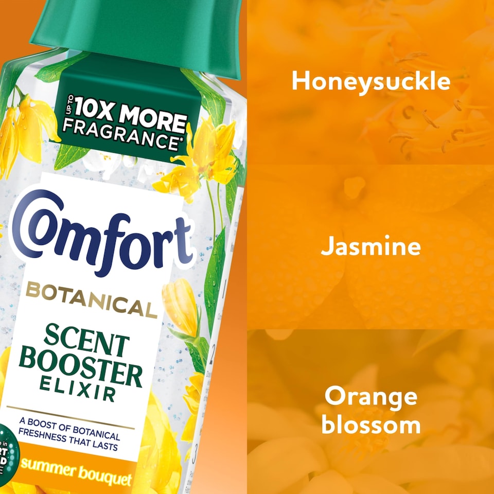 image 1 of Comfort Scent Booster Elixir Summer Bouquet 342ml
