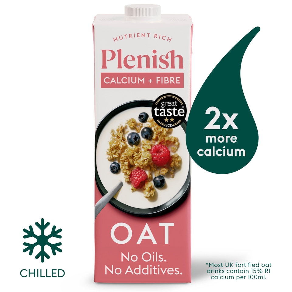image 1 of Plenish Enriched Oat Drink with added Vitamins & Calcium 1L