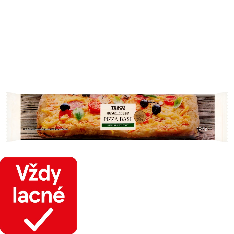 Tesco Ready Rolled Pizza Base 400 g