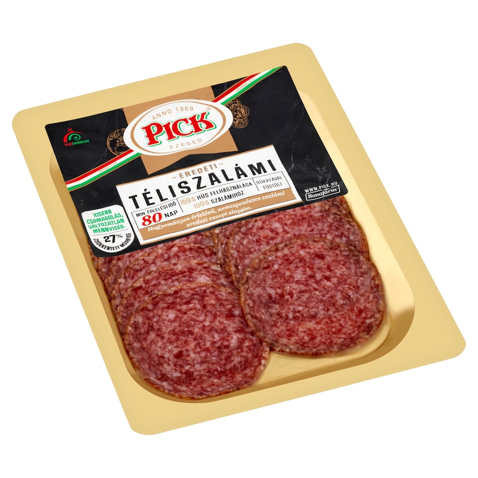 PICK szeletelt eredeti téliszalámi 70 g  1. kép