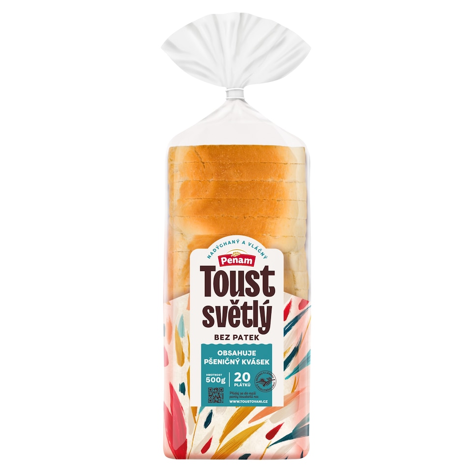 Penam Light Toast Bread 500 g