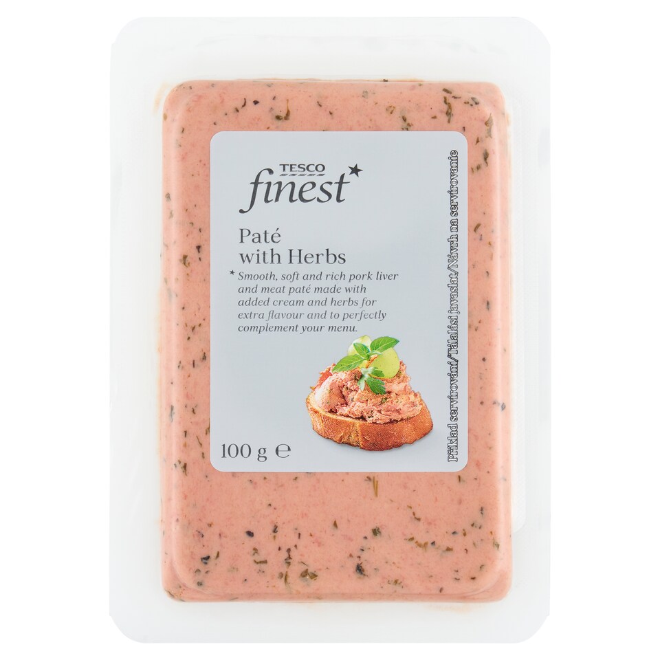 Tesco Finest Paté with Herbs 100 g