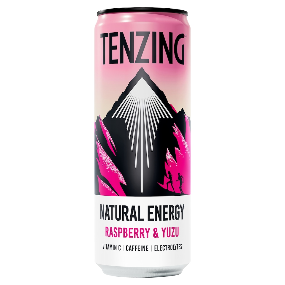 Tenzing Energy Drink Raspberry & Yuzu 250Ml