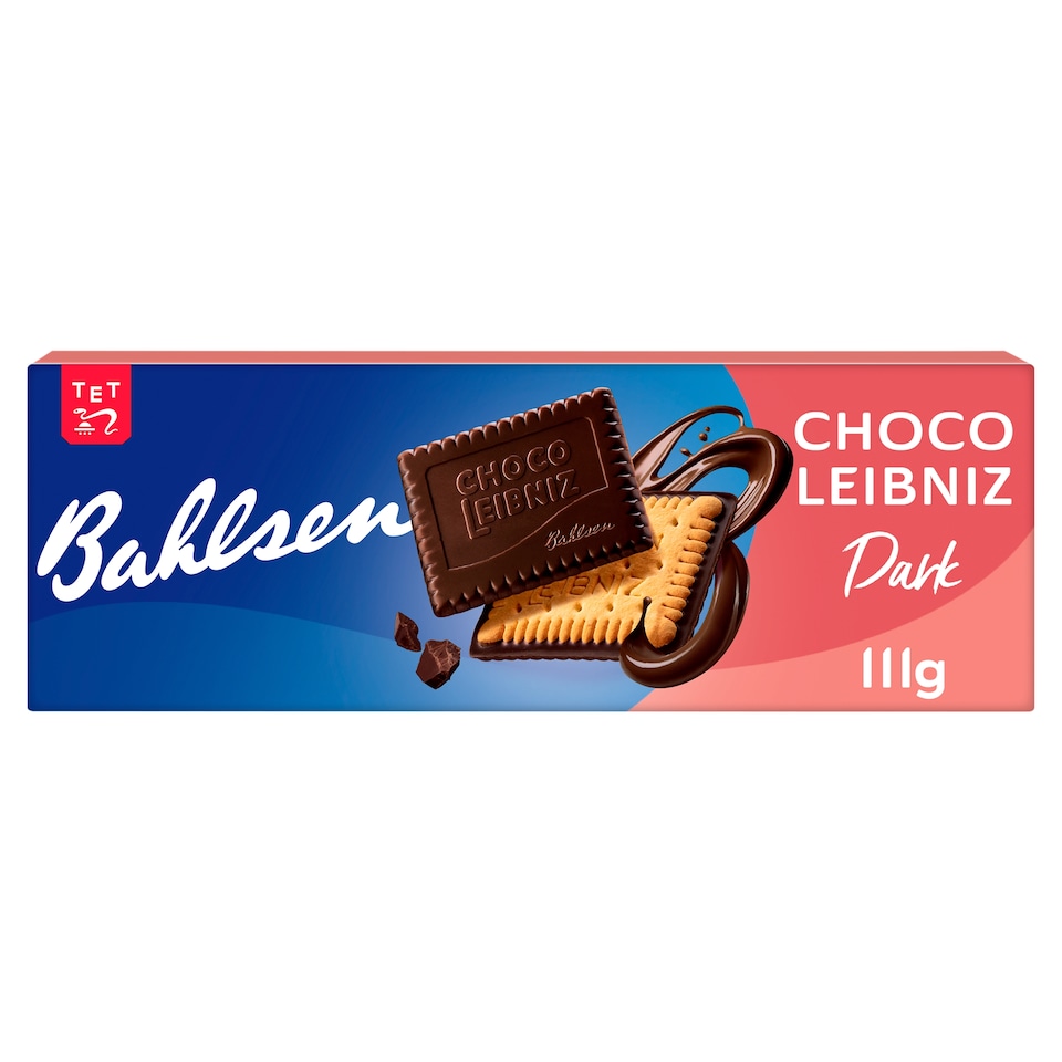 image 1 of Bahlsen Choco Leibniz Dark Chocolate Biscuits 111g