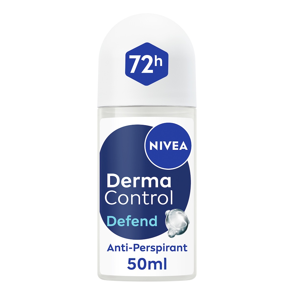 image 1 of NIVEA Derma Control Defend Antiperspirant Deodorant Roll On 50ml