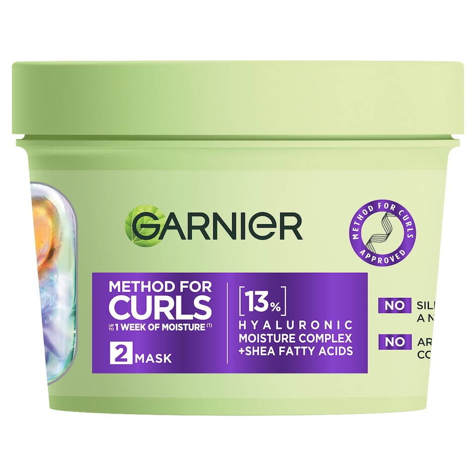 image 1 of Garnier Method For Curls Hair Mask 370ml