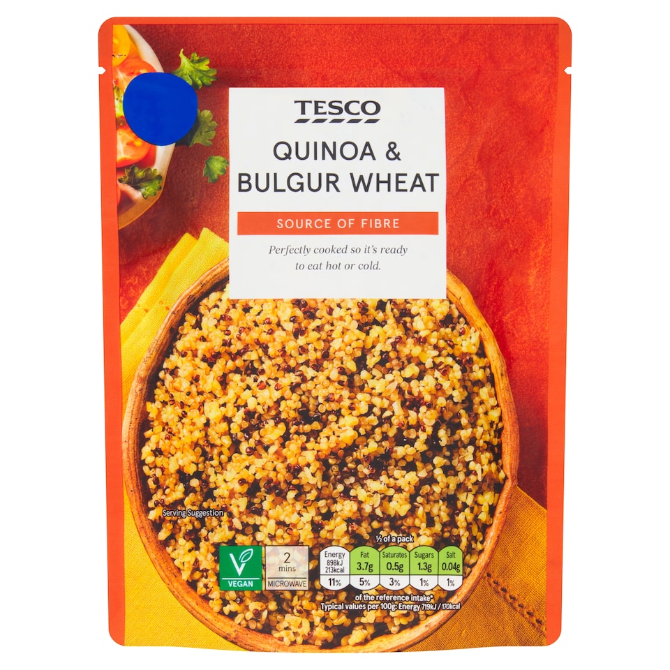 Tesco Quinoa & Bulgur Wheat 250g