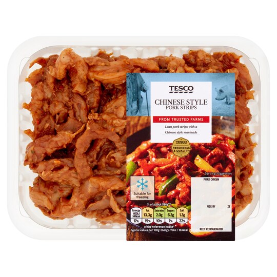 Tesco Chinese Stir Fry Strips 400G Tesco Groceries