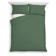 F&F Home Tufted Dot Green Duvet Set Double