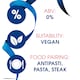 image 4 of Peroni Nastro Azzurro 0% Alcohol Free Beer Bottles 4x330ml