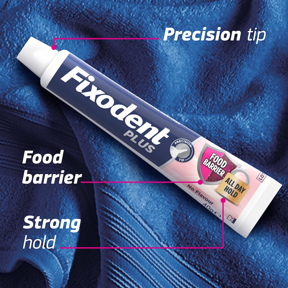 image 1 of Fixodent Plus Bestfood Seal Adhesive 40G
