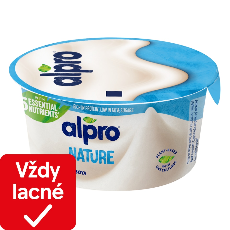 ALPRO Soy Fermented Product, Plain, 150g
