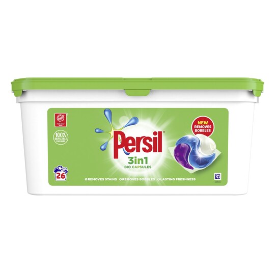 Persil 3 In 1 Biological Capsules 26 Wash Tesco Groceries