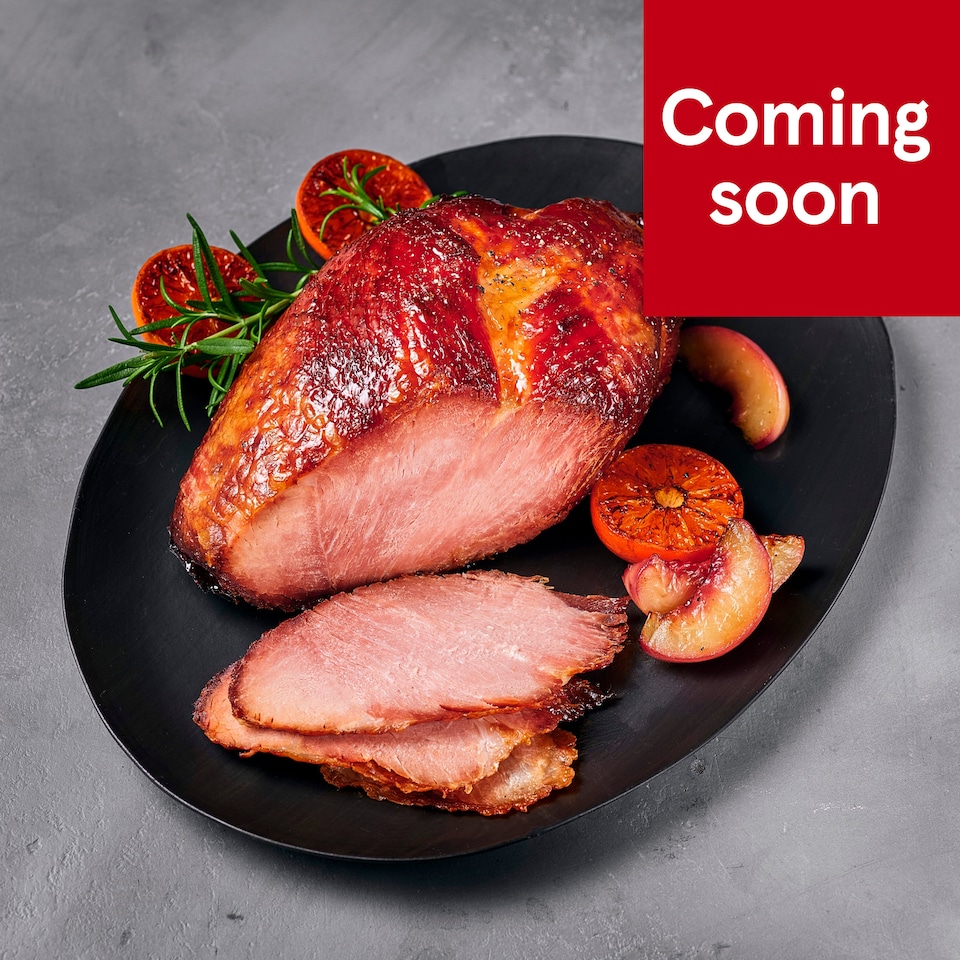 46. Tesco Finest Slow Cooked Bone-In Gammon with a Honey Glaze 1.67kg (Serves 8)