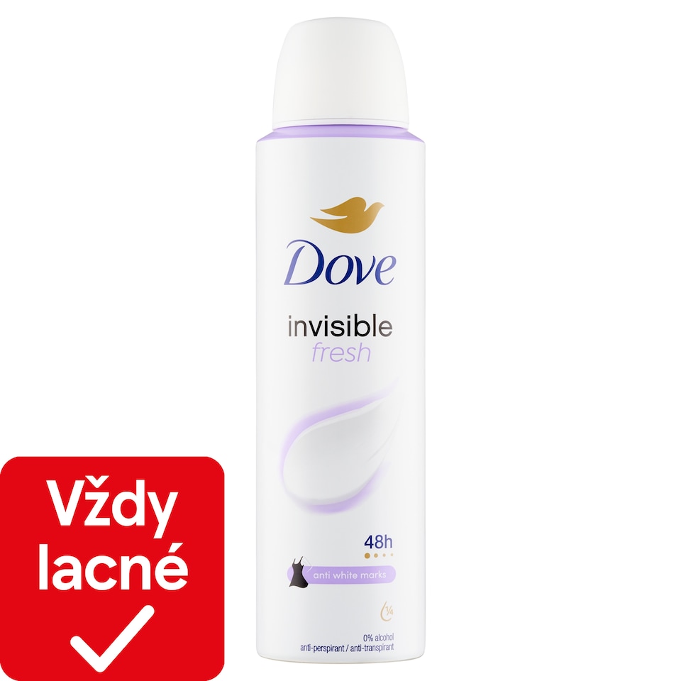obrázok 1 z Dove Invisible Fresh Antiperspirant sprej 150 ml