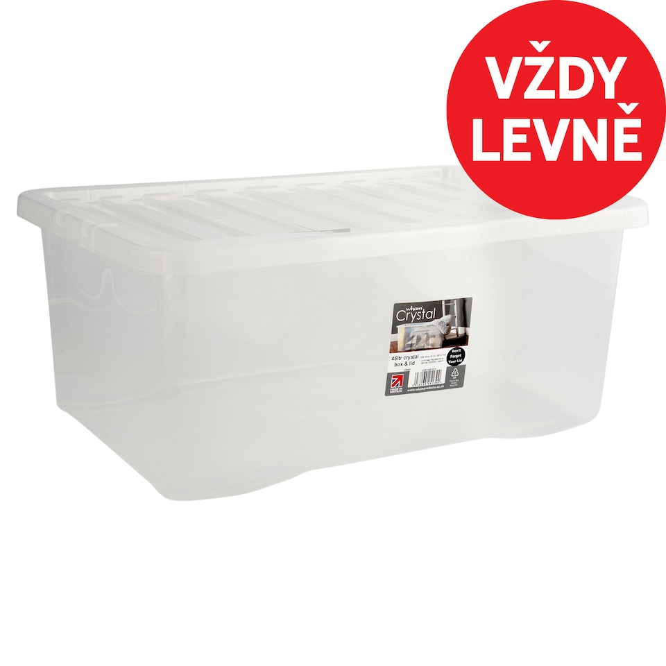 Wham Crystal Box & Lid 45 L