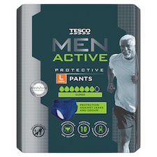 Tesco Men Active Protective Pants Super Large 10 Pack