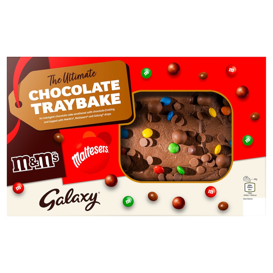 Mars The Ultimate Chocolate Traybake Sponge Cake