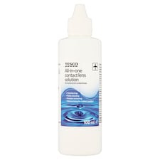Tesco Health All-In-One Contact Lens Solution 100ml Pack