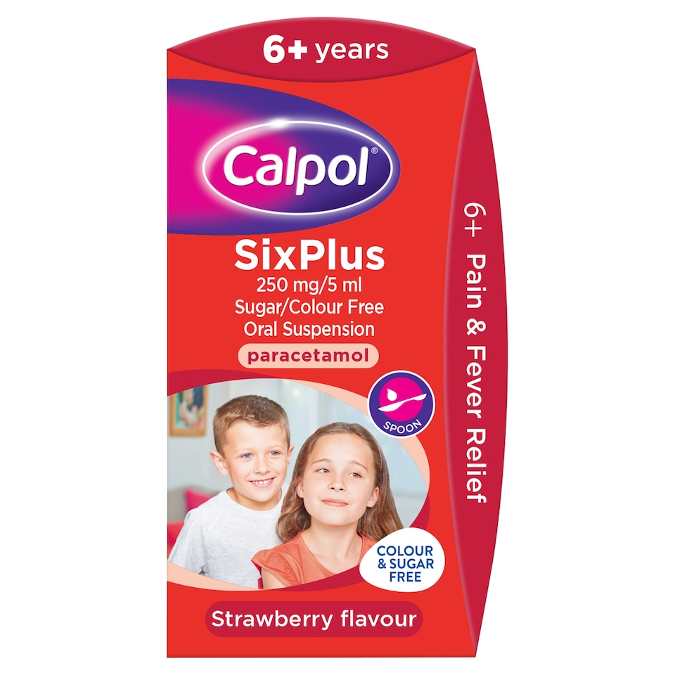 Calpol 6+ Sugar Free 60Ml