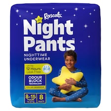 Night Pants Boys 8-15 Years (29-57 kg) 8-Pack