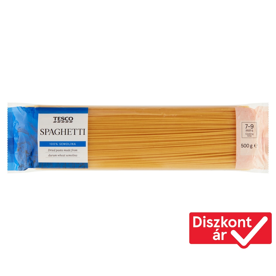 Tesco Spaghetti Durum Dry Pasta 500 g