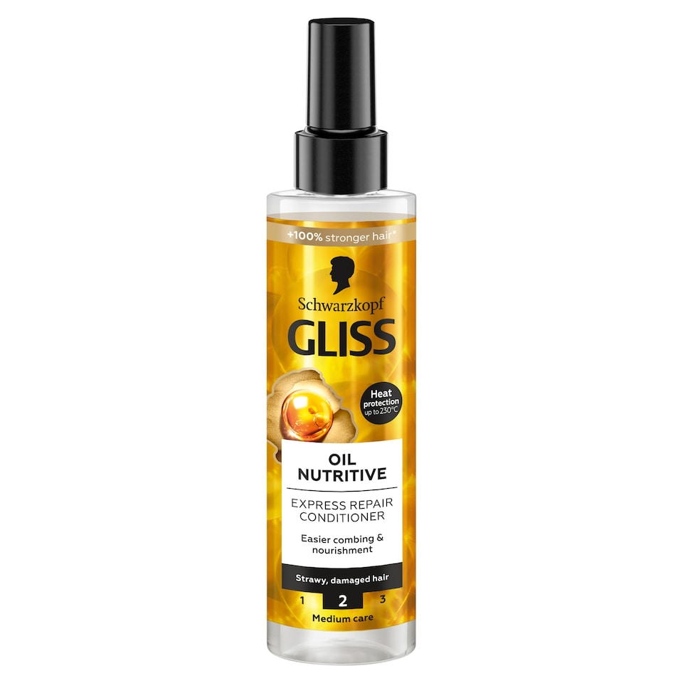 Schwarzkopf Gliss expresný regeneračný kondicionér Oil Nutritive 200 ml