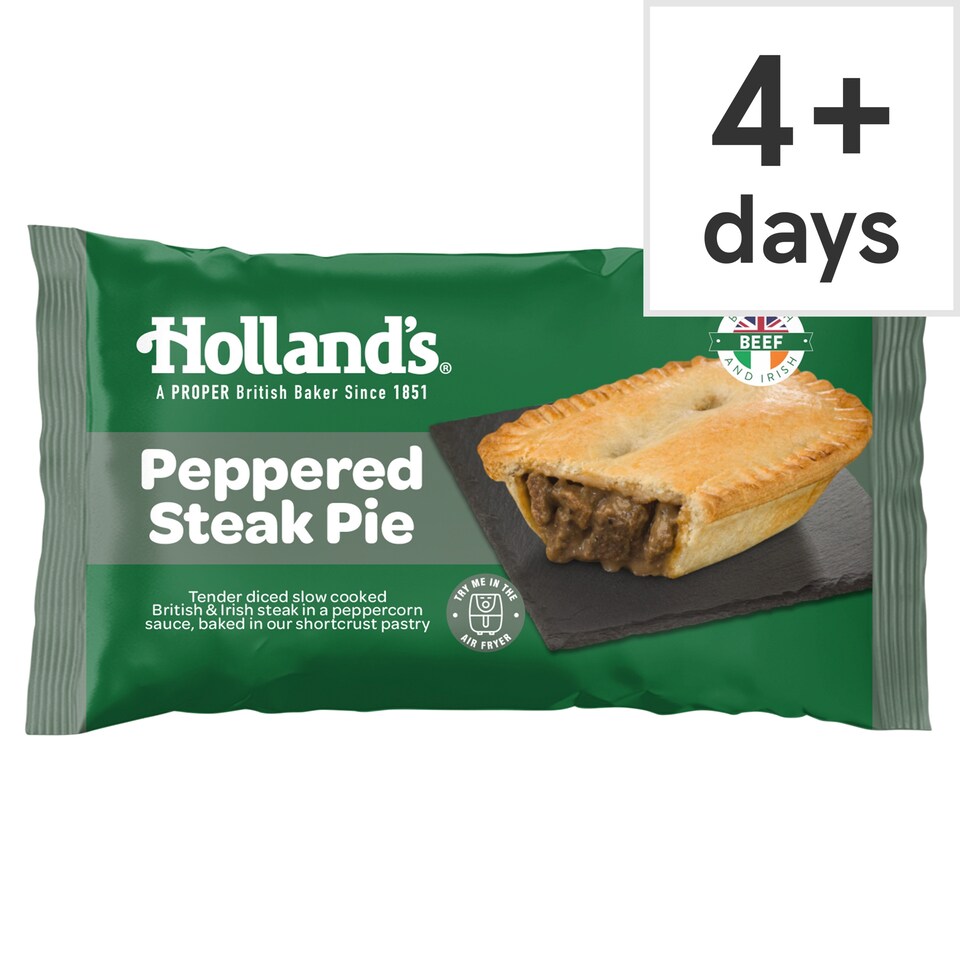 Hollands Peppered Steak Pie