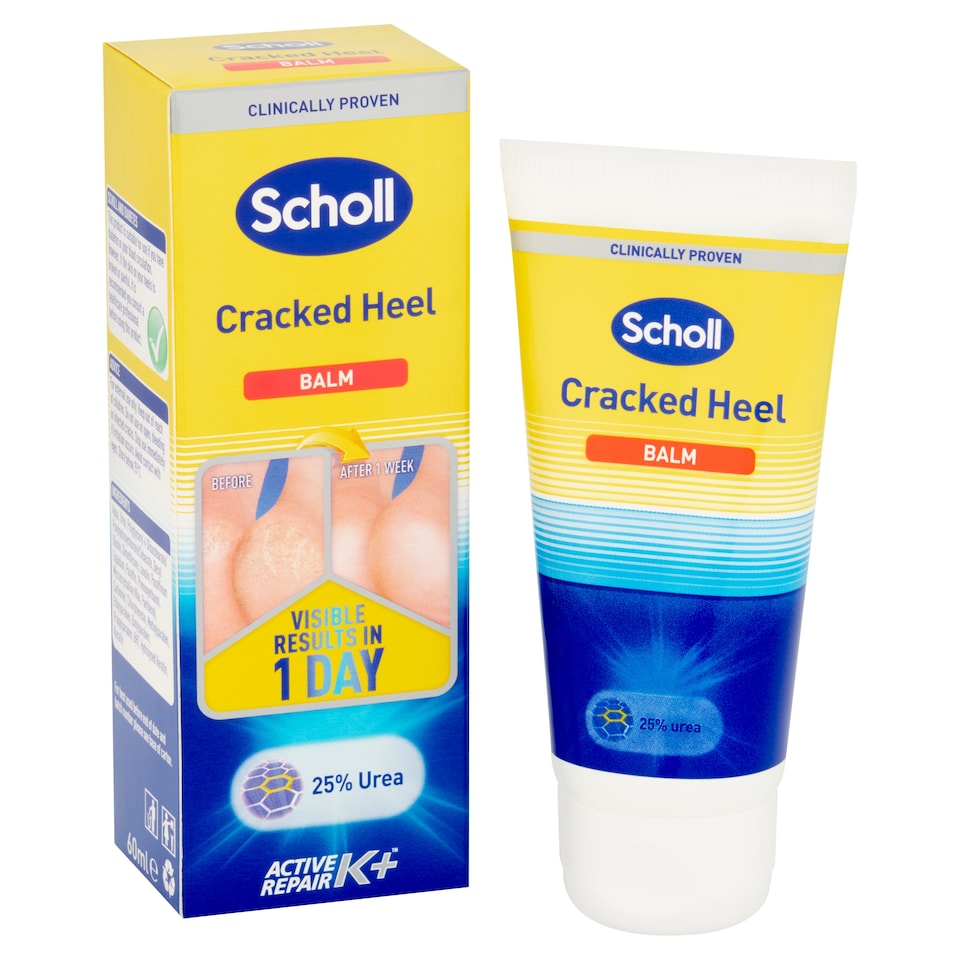 image 1 of Scholl Cracked Heel Balm Active K 60ml