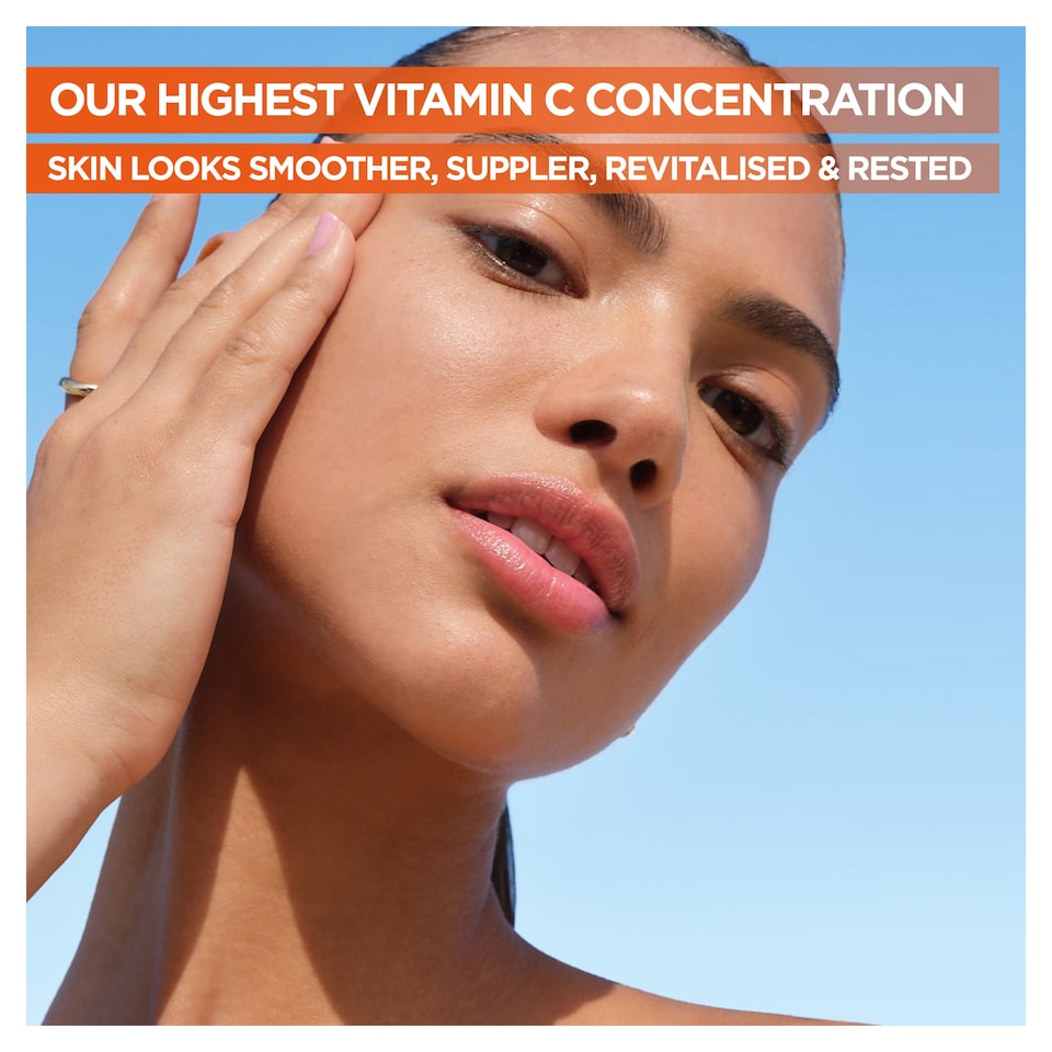 image 1 of Garnier Skin Active Vitamin C Night Serum 30ml