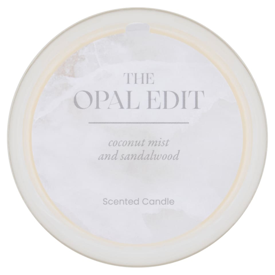 image 1 of F&F Home Opal Edit White Coconut Candle 180g