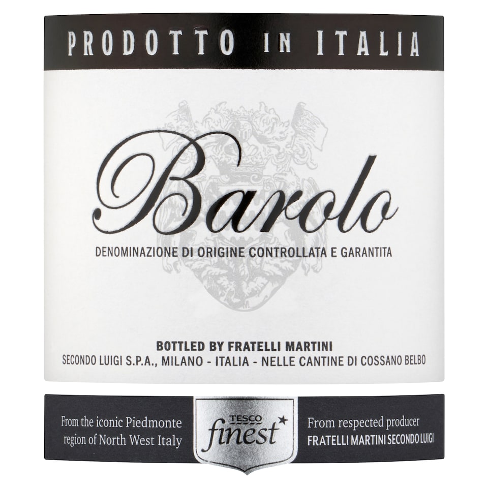 Tesco Finest Barolo DOCG vörösbor 13,5% 0,75 l  1. kép