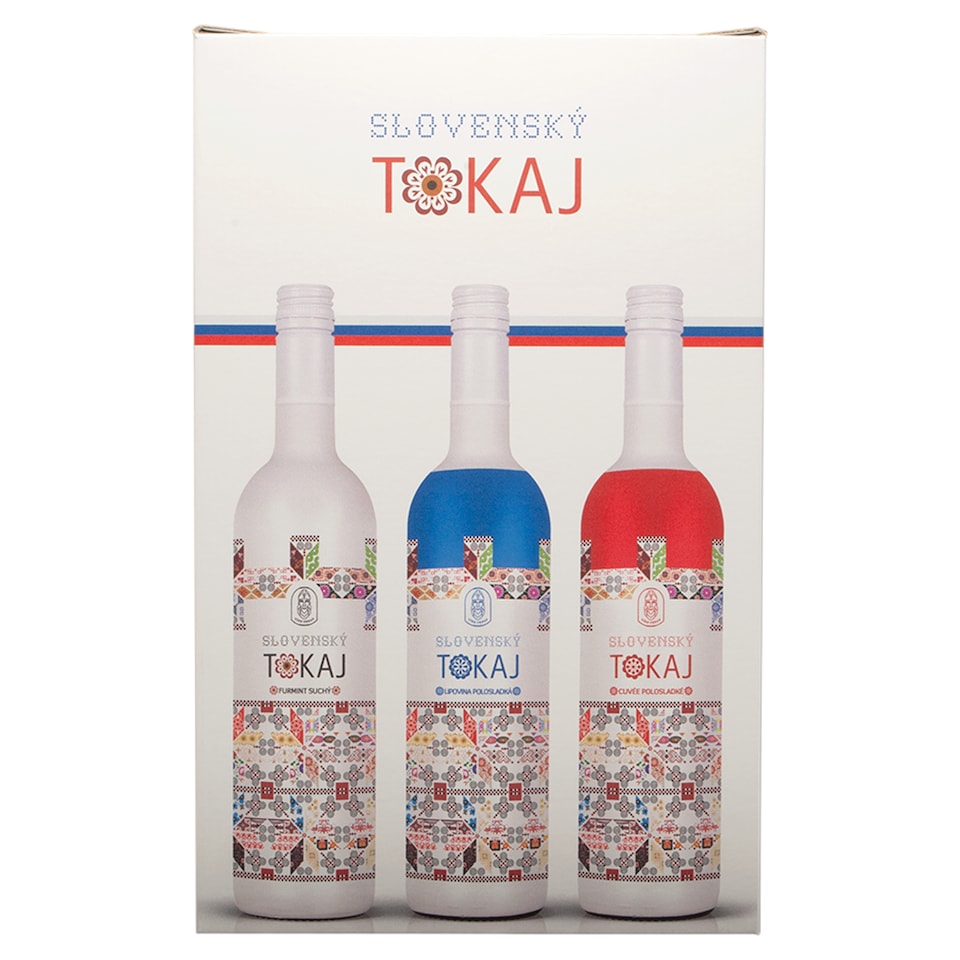 Víno Urban Slovak Tokaj Gift Set 3 x 0.75 L