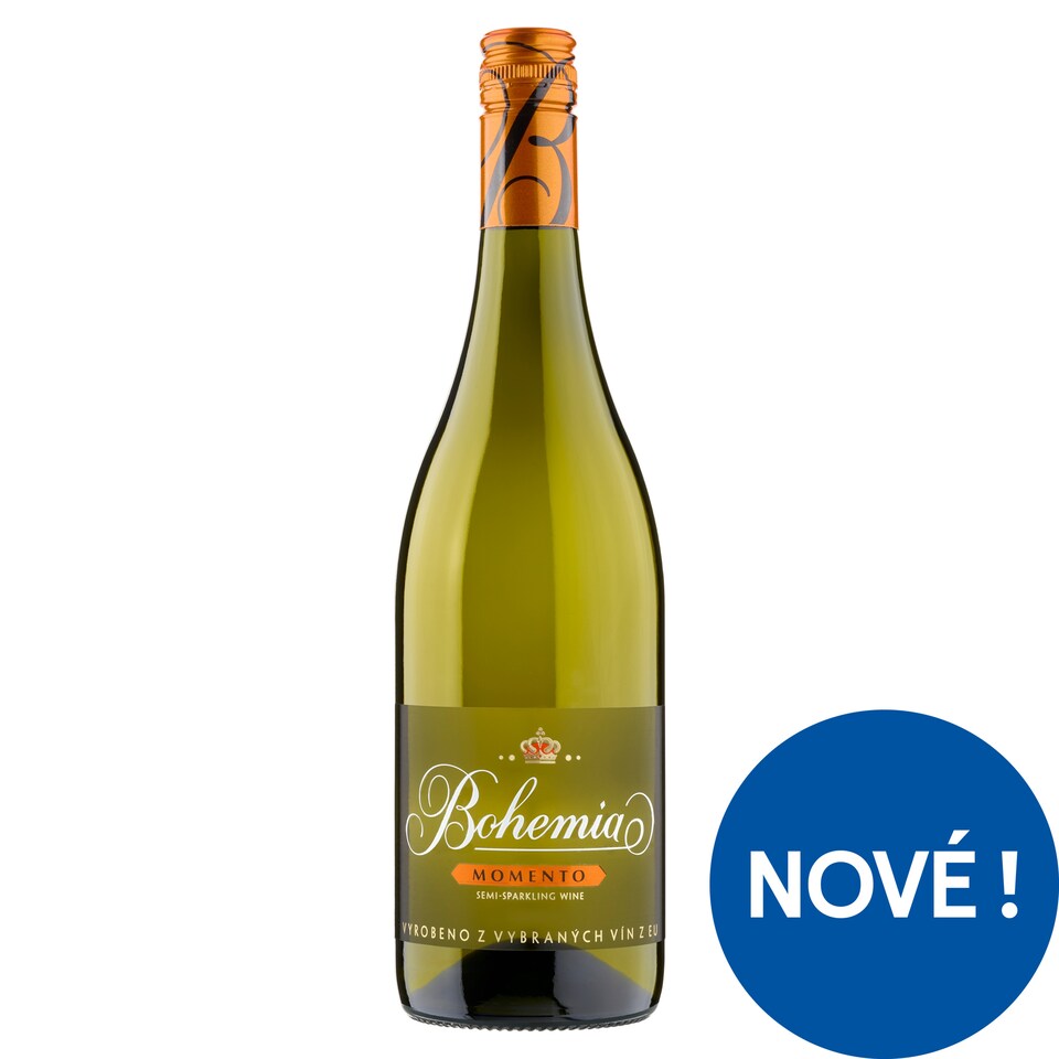 Obrázek 1 pro produkt Bohemia Momento perlivé víno bílé polosuché 0,75l