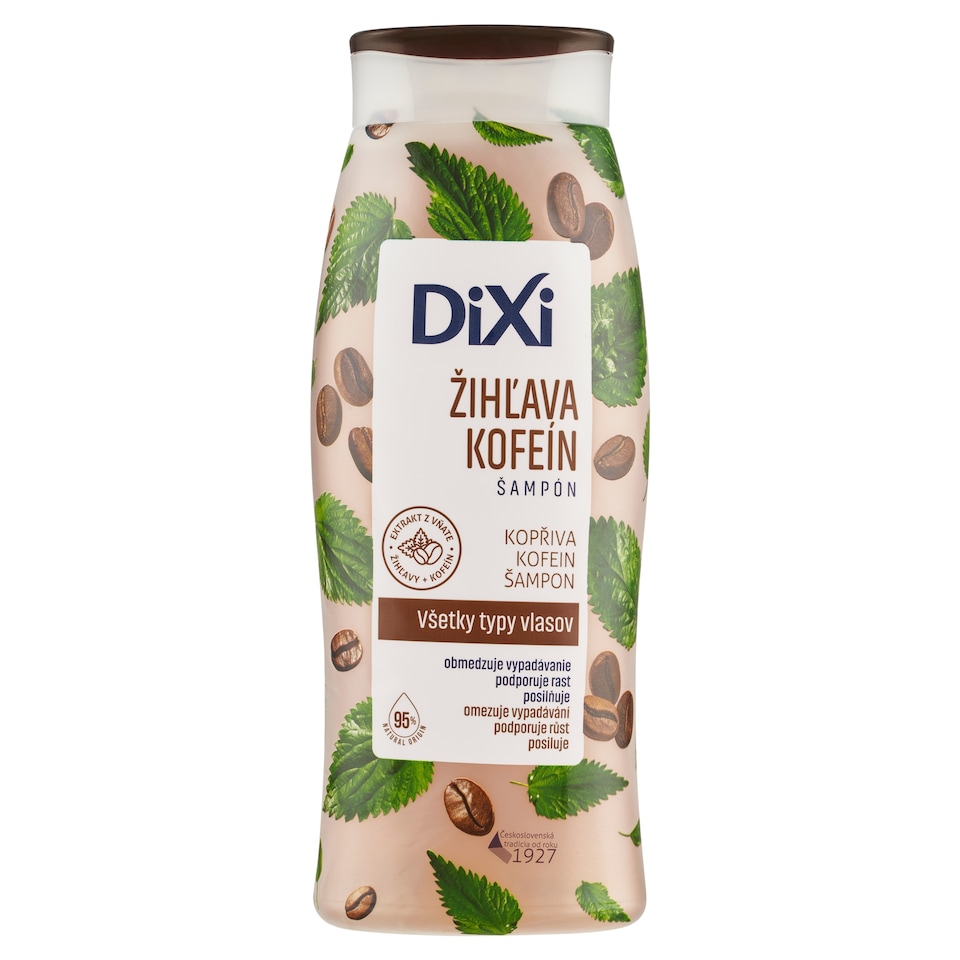 image 1 of Dixi Nettle Caffeine Shampoo 400 ml