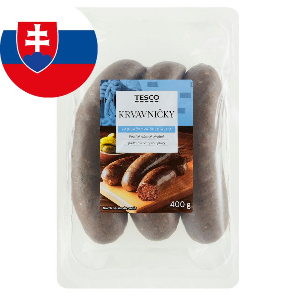 Tesco Krvavničky 400 g