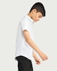 image 2 of F&F School Boys 3-Pack Slim Fit Short Sleeved Shirts in White