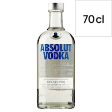 Absolut Swedish Vodka 70Cl