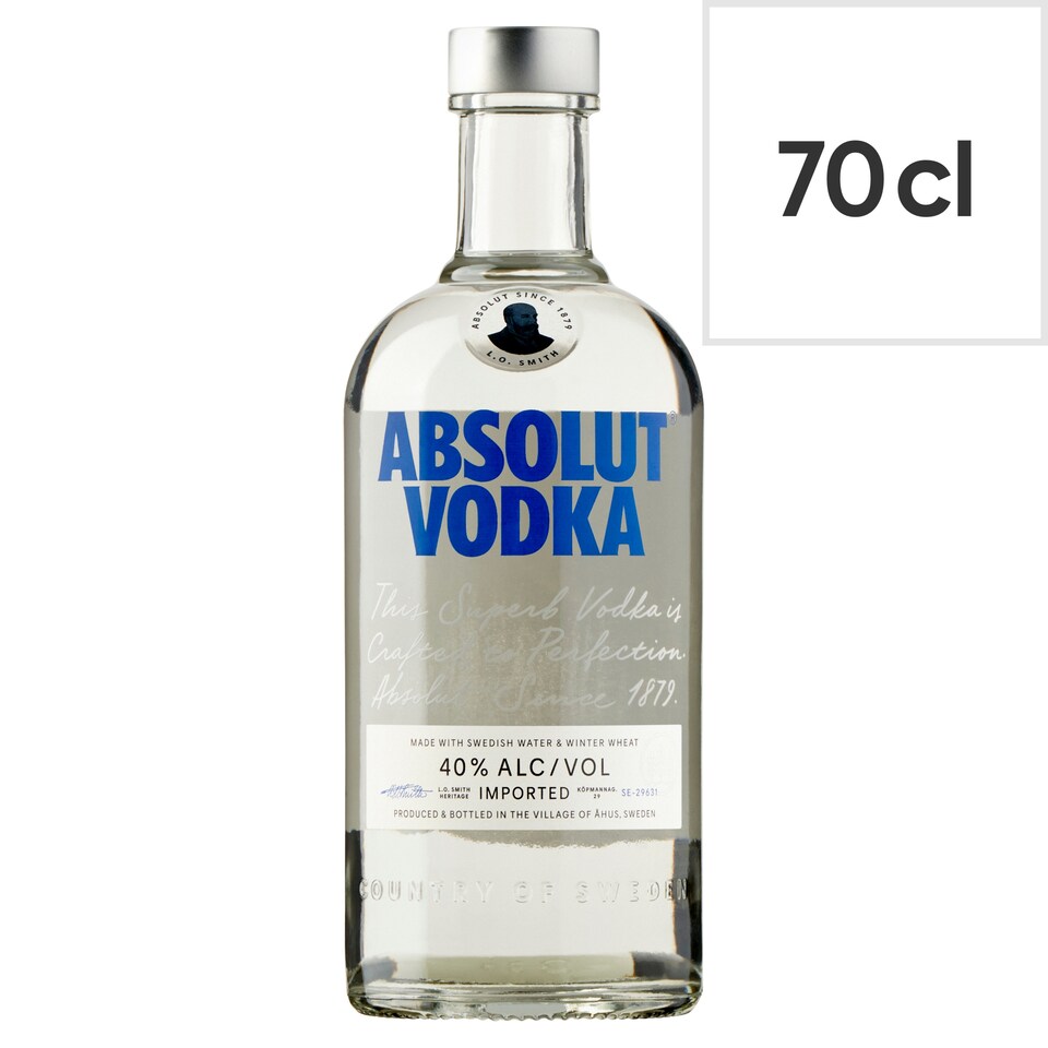 Absolut Swedish Vodka 70Cl