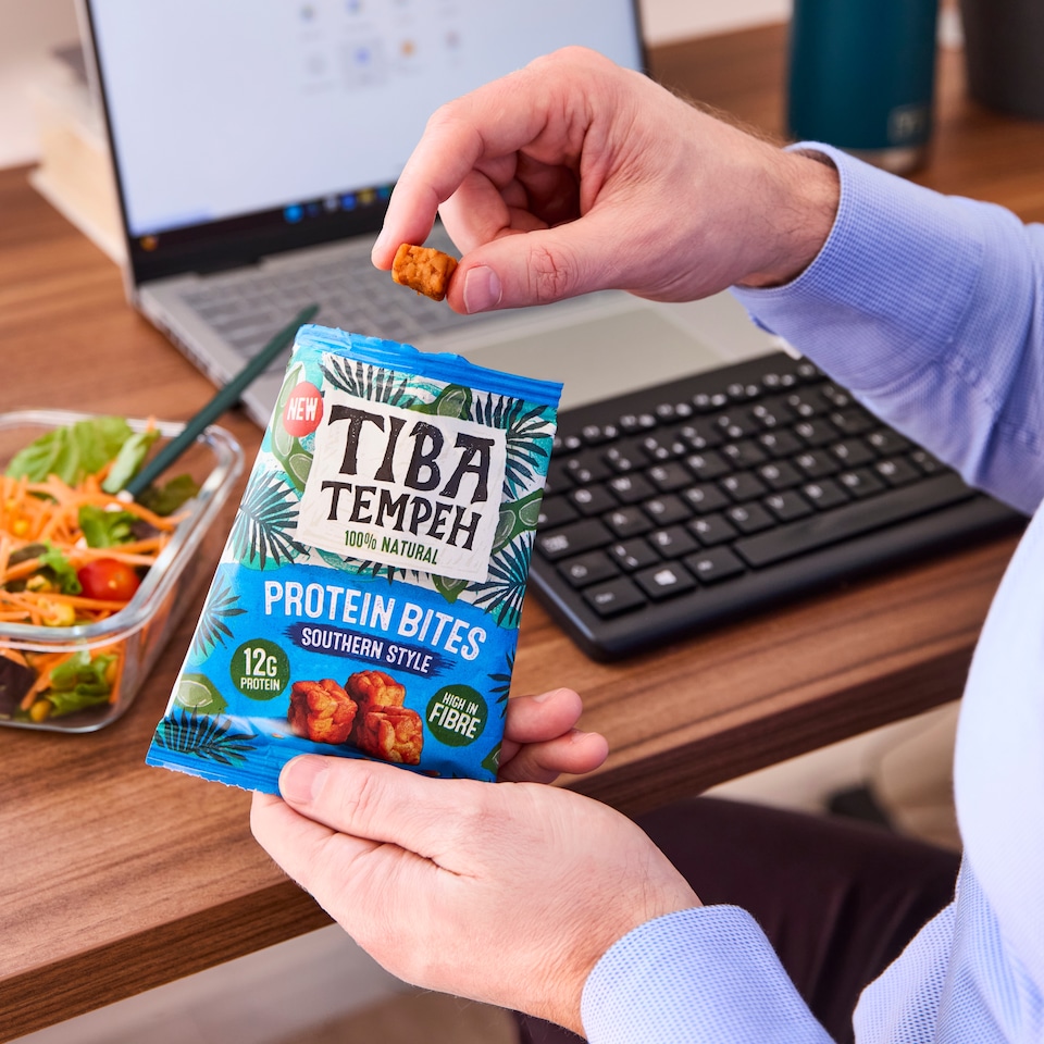 image 1 of Tiba Tempeh Southern Style Protein Bites 60g