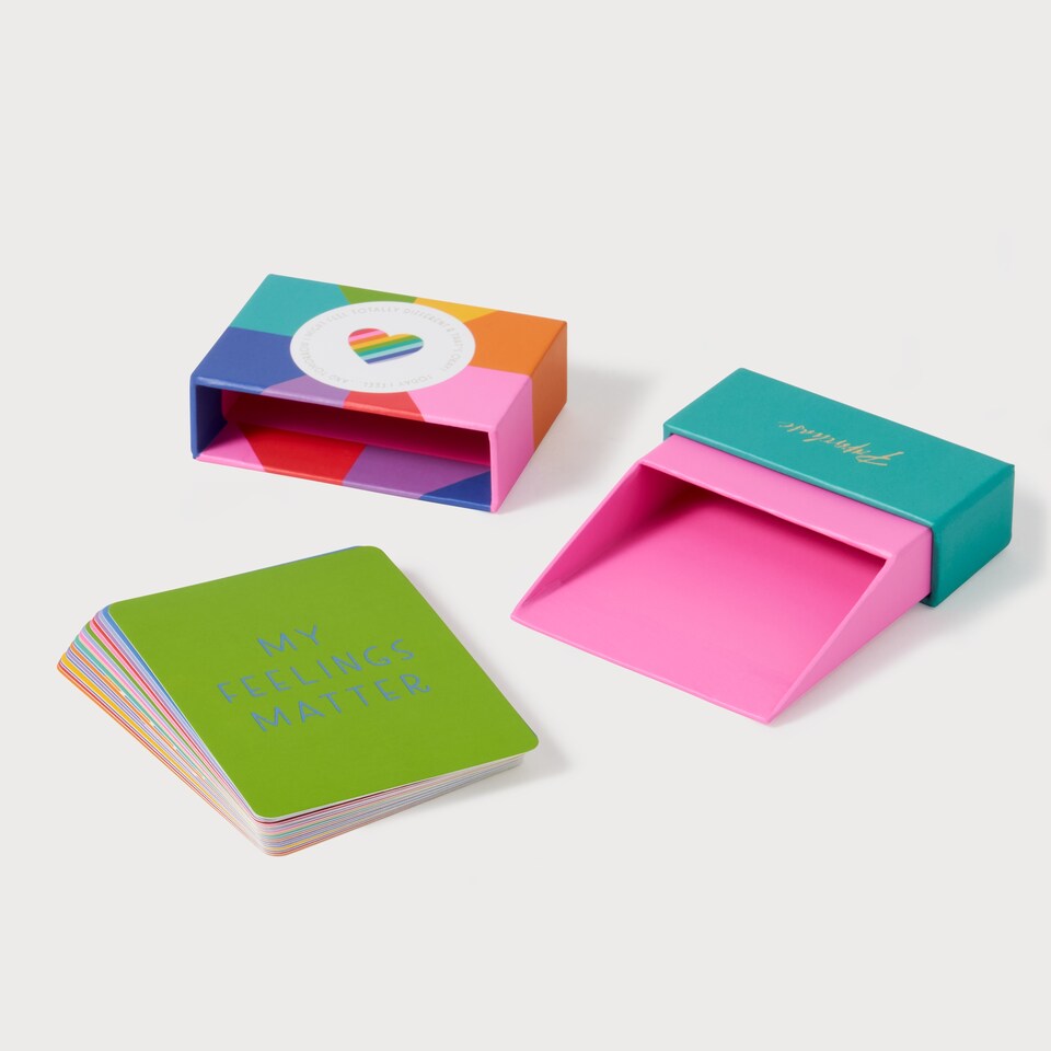 image 1 of Paperchase x Mind Emotions 20 Mood Cards