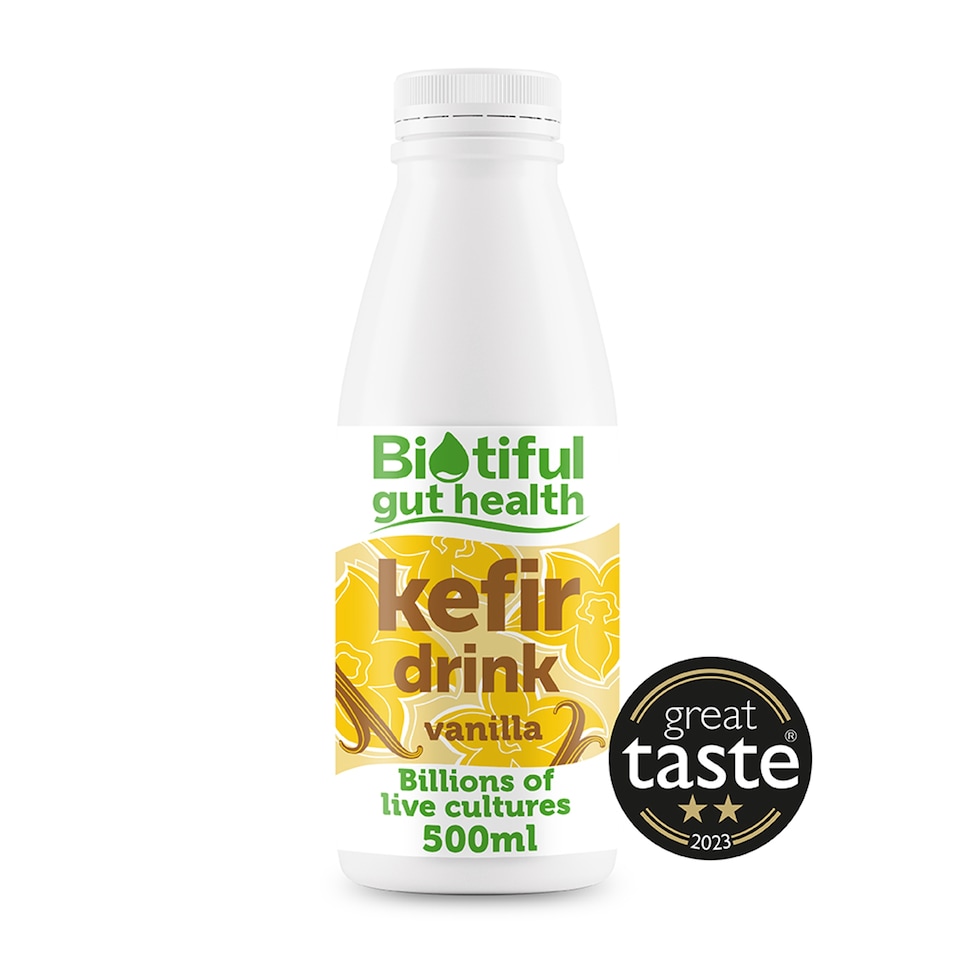 image 1 of Biotiful Gut Health Kefir Milk Drink Vanilla 500ml