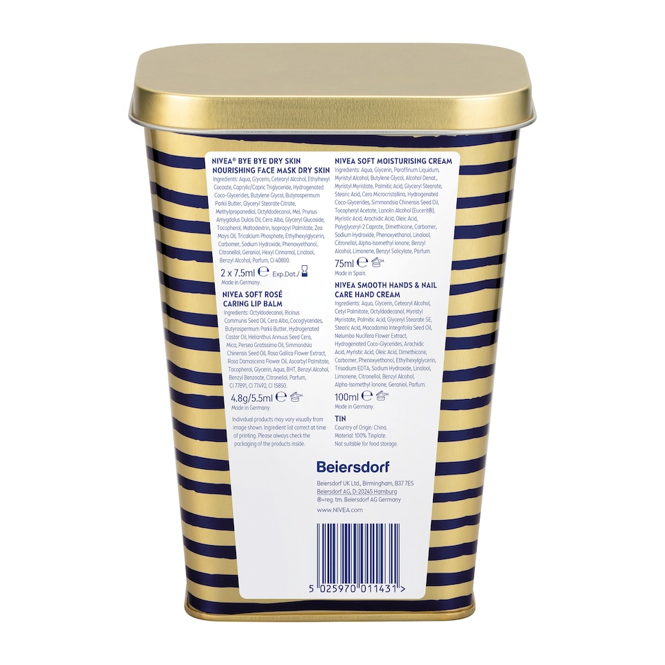 image 1 of Nivea Pamper Night In Gift Set