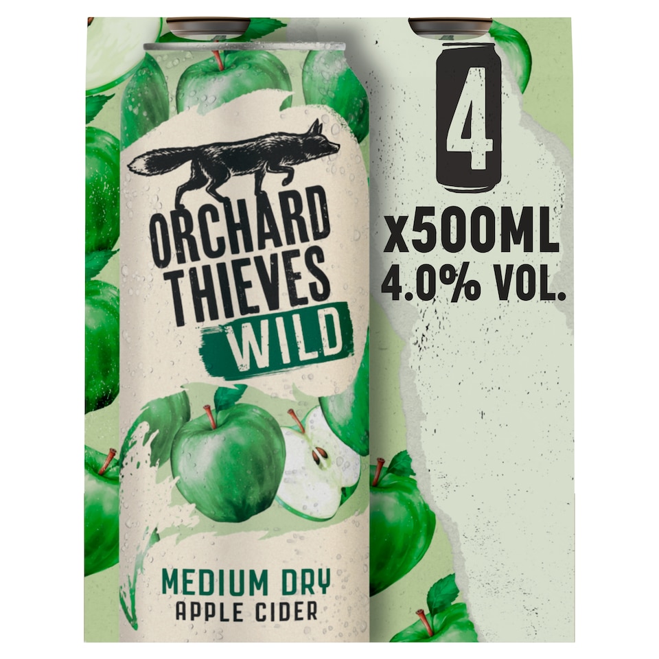 Orchard Thieves Wild Cider 4 x 500ml