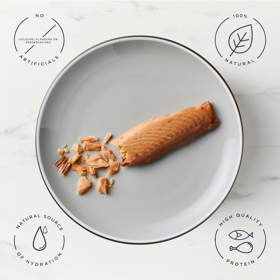 image 1 of Encore Natural Cat Treat Whole Tuna Loin Pouch 30g