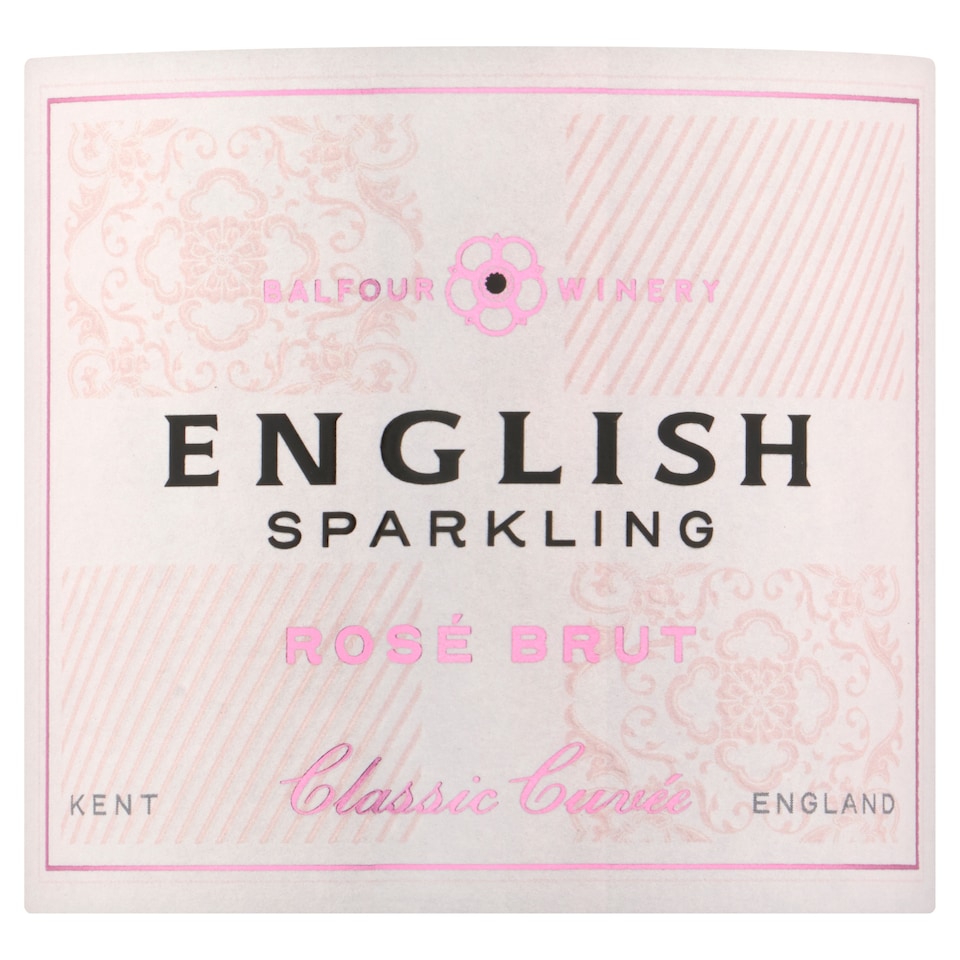 image 1 of Tesco Finest English Sparkling Rose Brut 75Cl