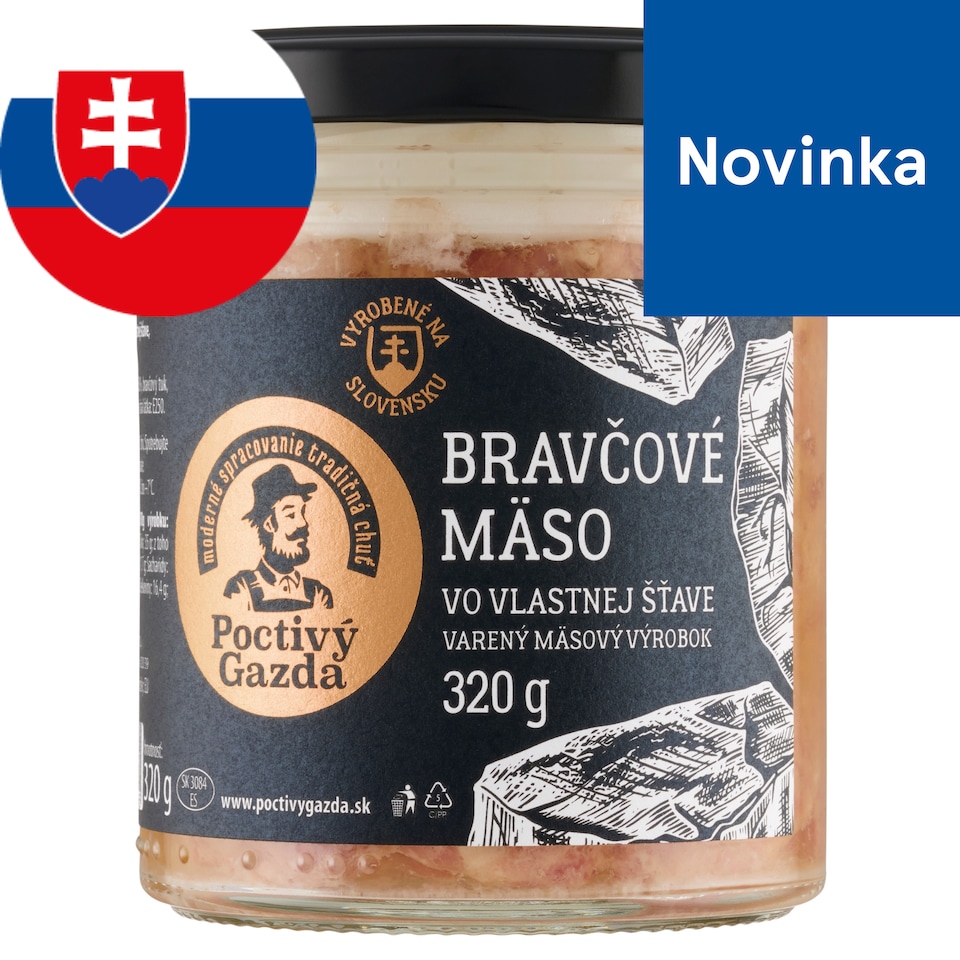 image 1 of Poctivý Gazda Pork in Own Juice 320 g